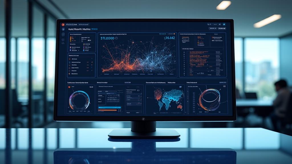 AviateFlow platform interface showing AI workflow visualization